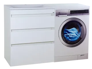 Напольная тумба под раковину Misty Фостер 70  УТ000008405 белый